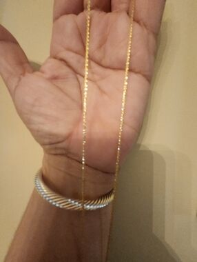 14kt Gold Delicate Women’s Chain Necklace